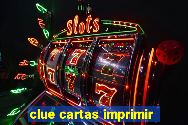 clue cartas imprimir