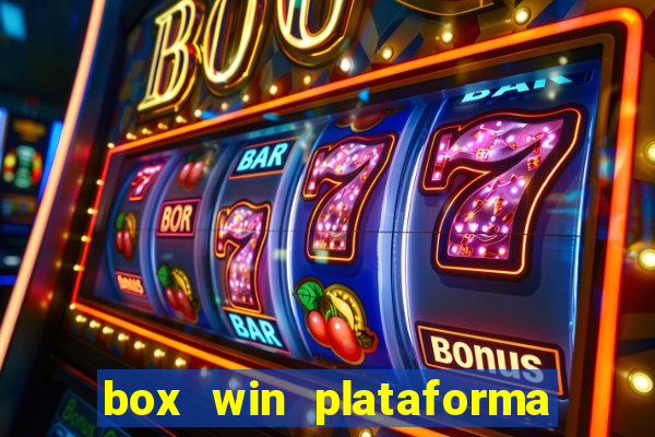 box win plataforma de jogos