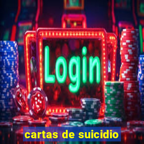 cartas de suicidio