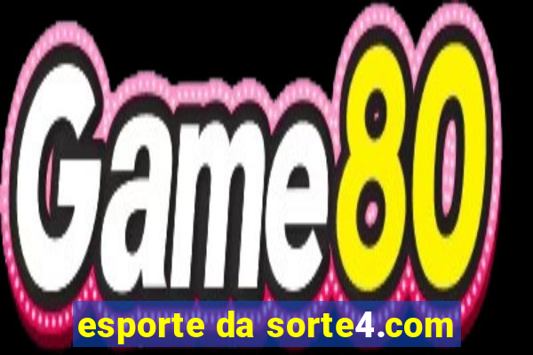 esporte da sorte4.com