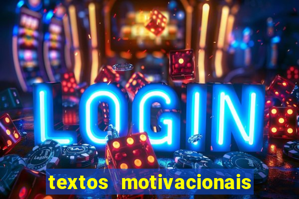 textos motivacionais para equipes