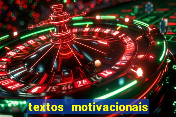 textos motivacionais para equipes