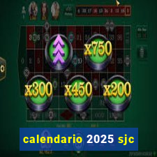 calendario 2025 sjc