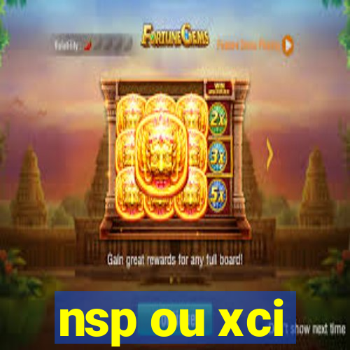 nsp ou xci