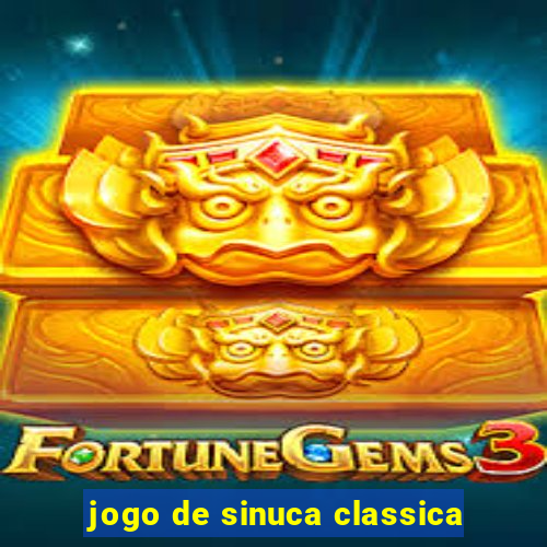 jogo de sinuca classica