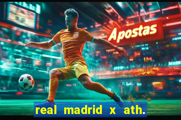 real madrid x ath. bilbao palpite