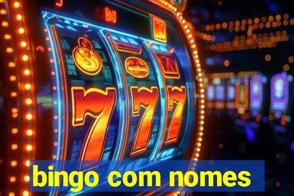 bingo com nomes