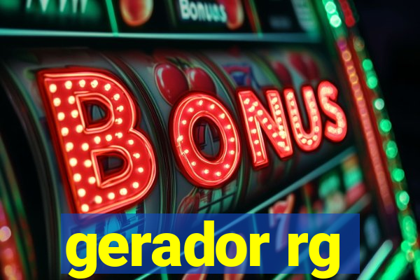 gerador rg