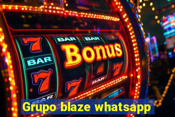 Grupo blaze whatsapp