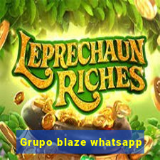 Grupo blaze whatsapp