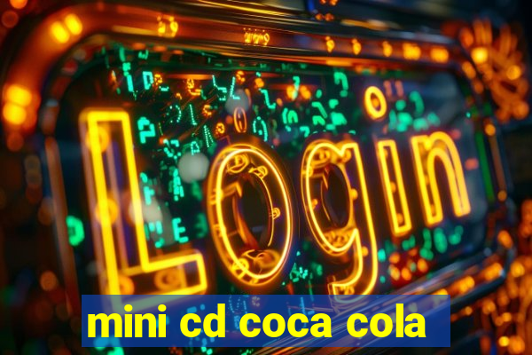 mini cd coca cola