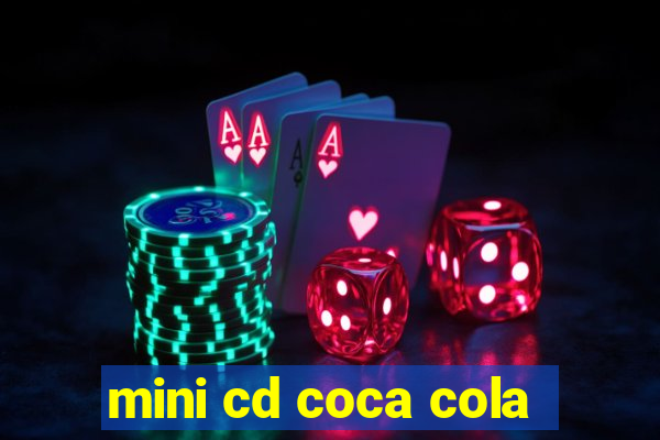 mini cd coca cola