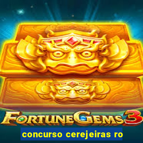 concurso cerejeiras ro