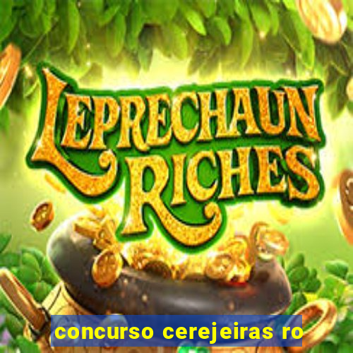 concurso cerejeiras ro