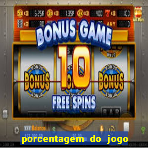 porcentagem do jogo fortune tiger