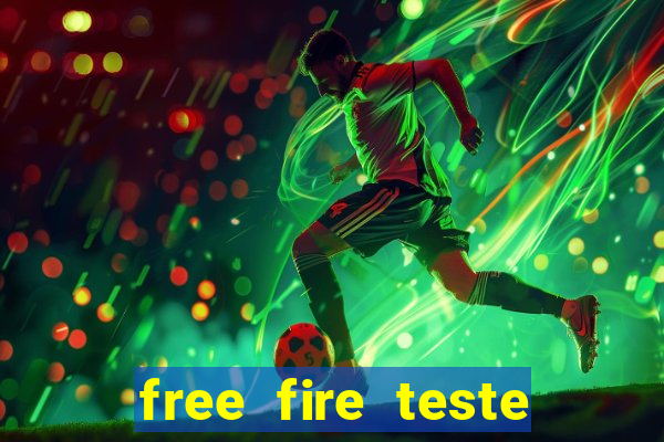 free fire teste grátis jogar agora