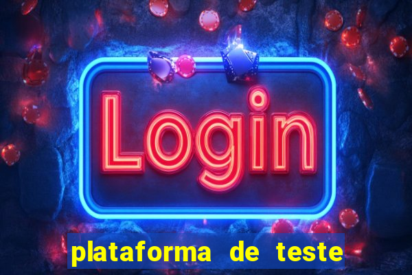 plataforma de teste pg demo