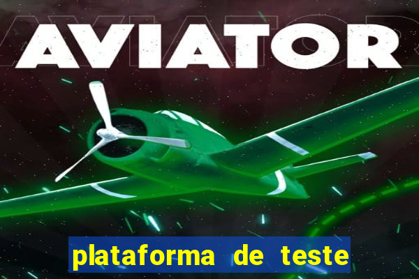 plataforma de teste pg demo