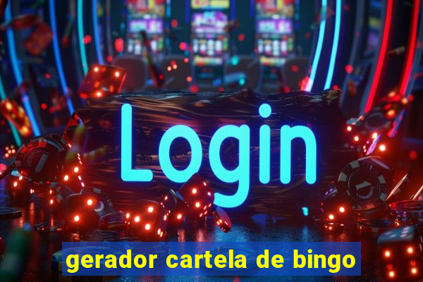 gerador cartela de bingo