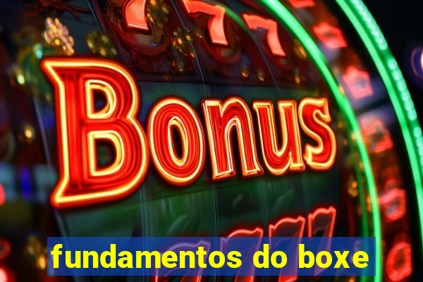 fundamentos do boxe