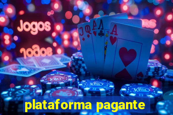 plataforma pagante