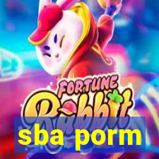 sba porm