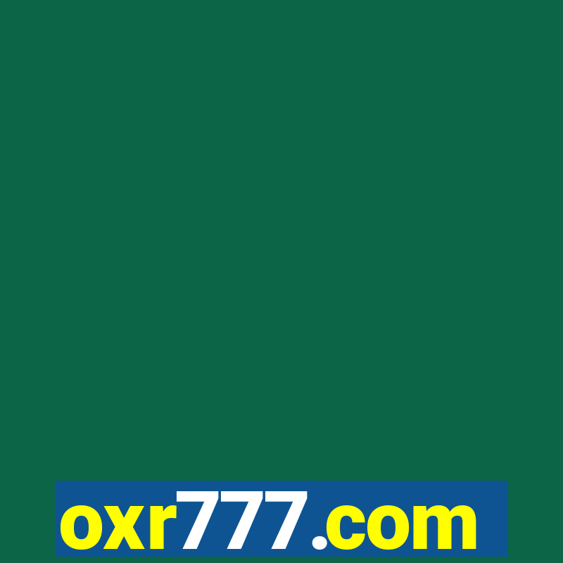 oxr777.com