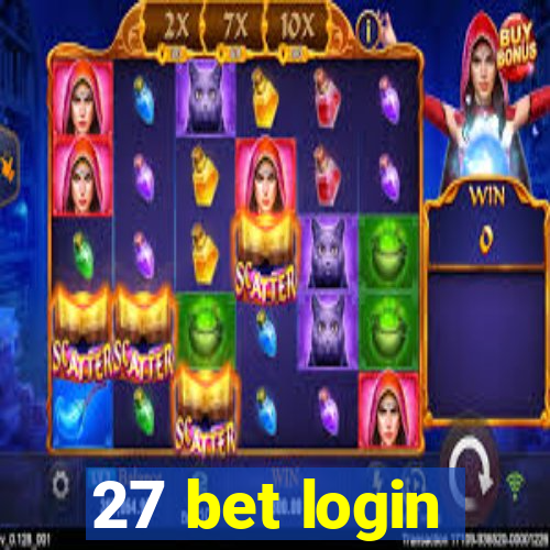 27 bet login