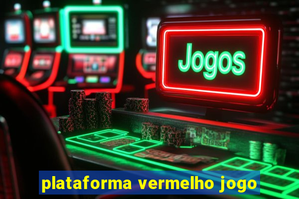 plataforma vermelho jogo