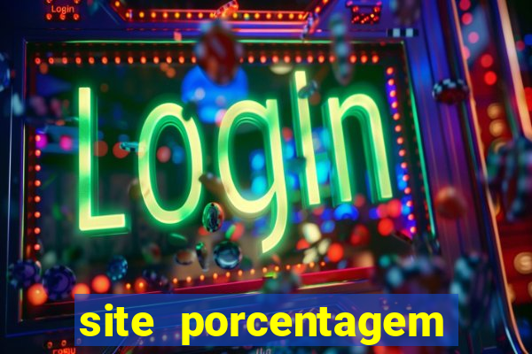 site porcentagem slots pg