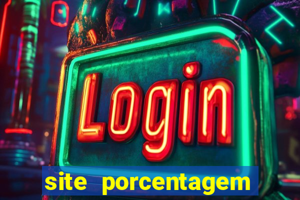 site porcentagem slots pg