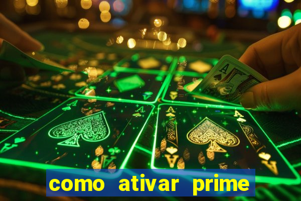 como ativar prime video tim