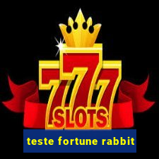 teste fortune rabbit