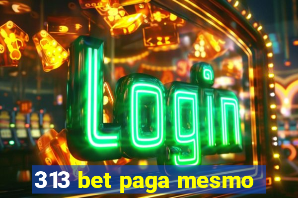 313 bet paga mesmo