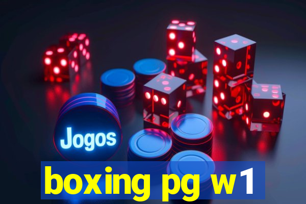 boxing pg w1