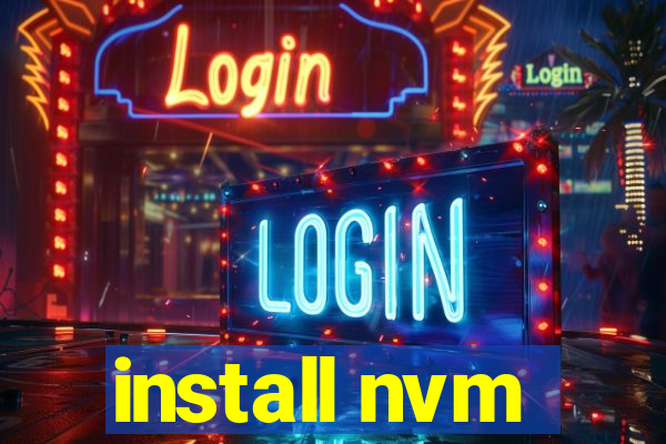 install nvm