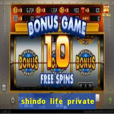 shindo life private server blaze