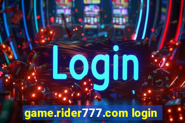 game.rider777.com login