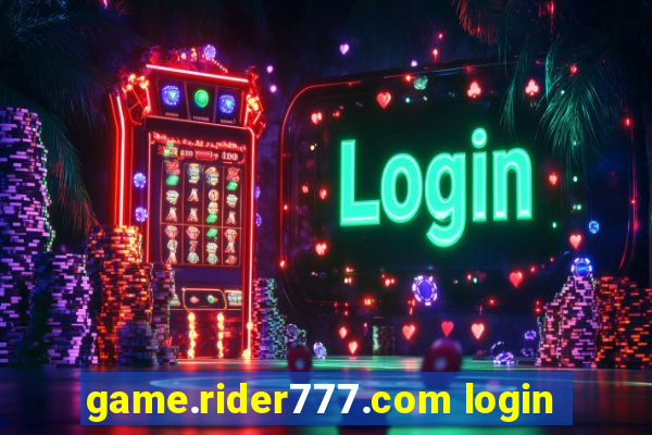 game.rider777.com login