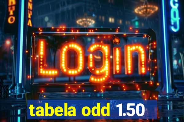 tabela odd 1.50