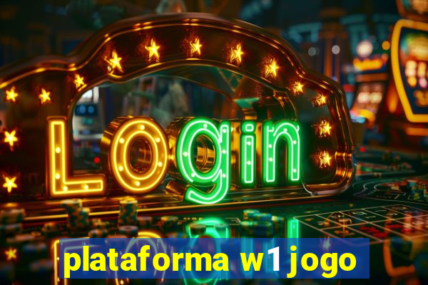 plataforma w1 jogo