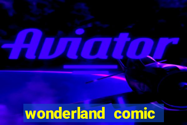 wonderland comic studio alphabet